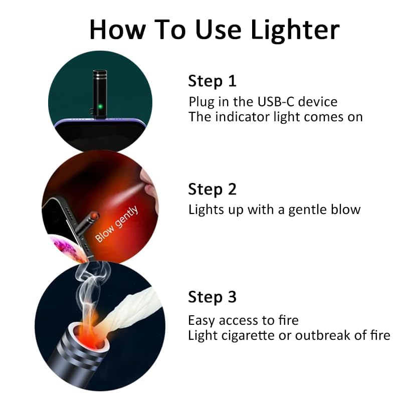 Typ c lighter