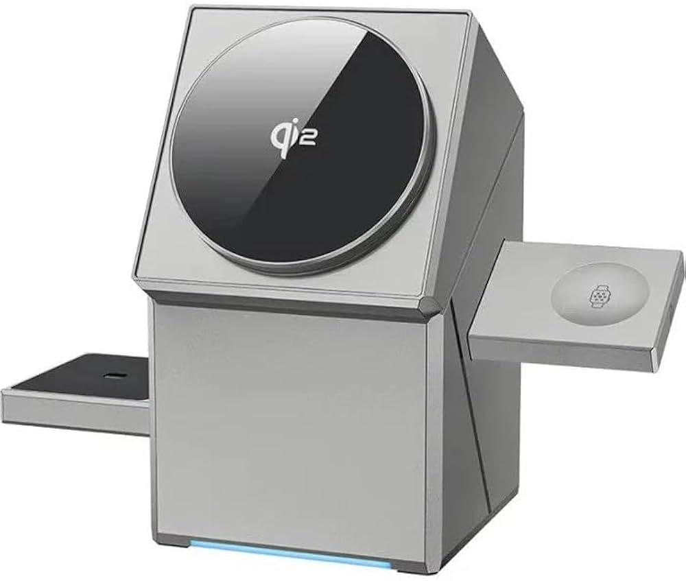 3-in-1 magnetic wireless charging station,ios and android