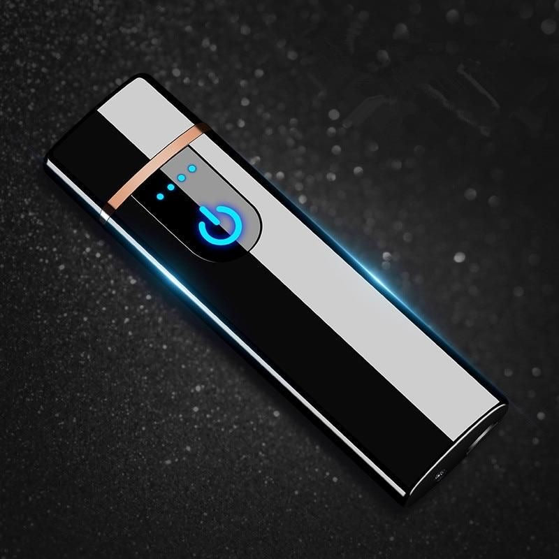 Metal touch lighter