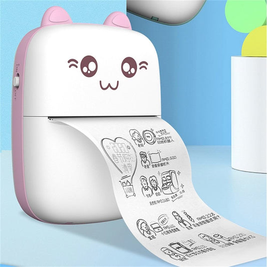 Mini Portable Thermal Printer Wireless Bluetooth Printer