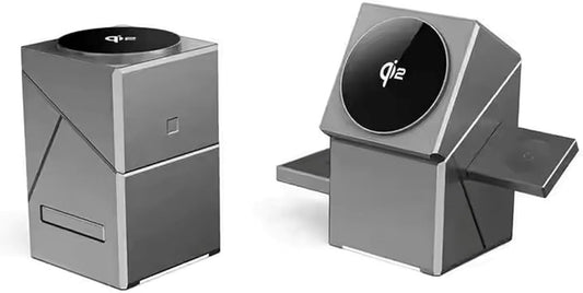 3-in-1 magnetic wireless charging station,ios and android